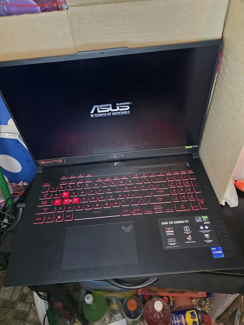 ASUS TUF F17 Gaming Laptop Upgraded - 13th Gen i7 / RTX 4050 / 32GB RAM / 1TB SS
